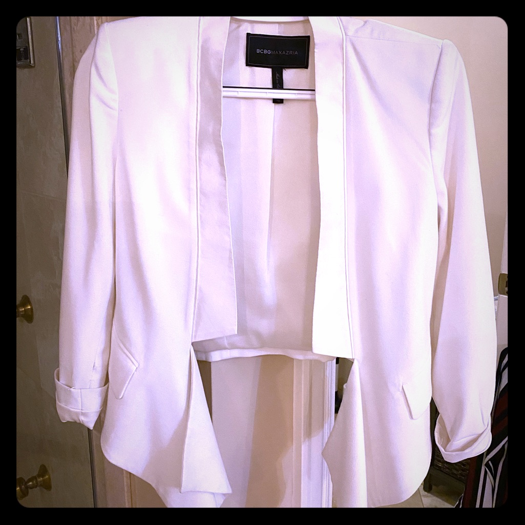 Bcbg White Jacket
